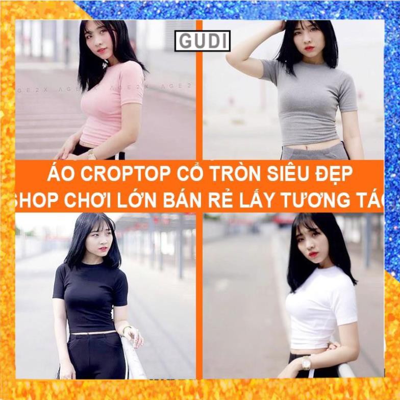 Áo croptop Madela, Áo croptop nữ tay ngắn dáng ôm body chất liệu vải cotton bozip