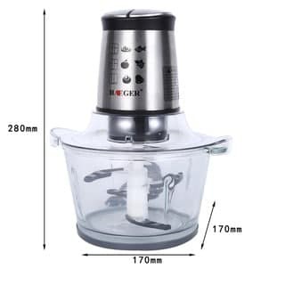 [Mã ELHA22 giảm 5% đơn 300K] Máy xay sinh tố đa năng Haeger HG-7005A công suất 500W, trang bị 2 lưỡi dao kép chống gỉ