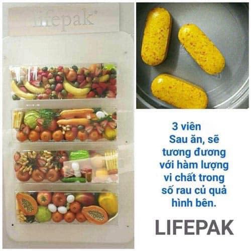 Viên Uống Bổ Sung Rau Củ Quả Lifepak