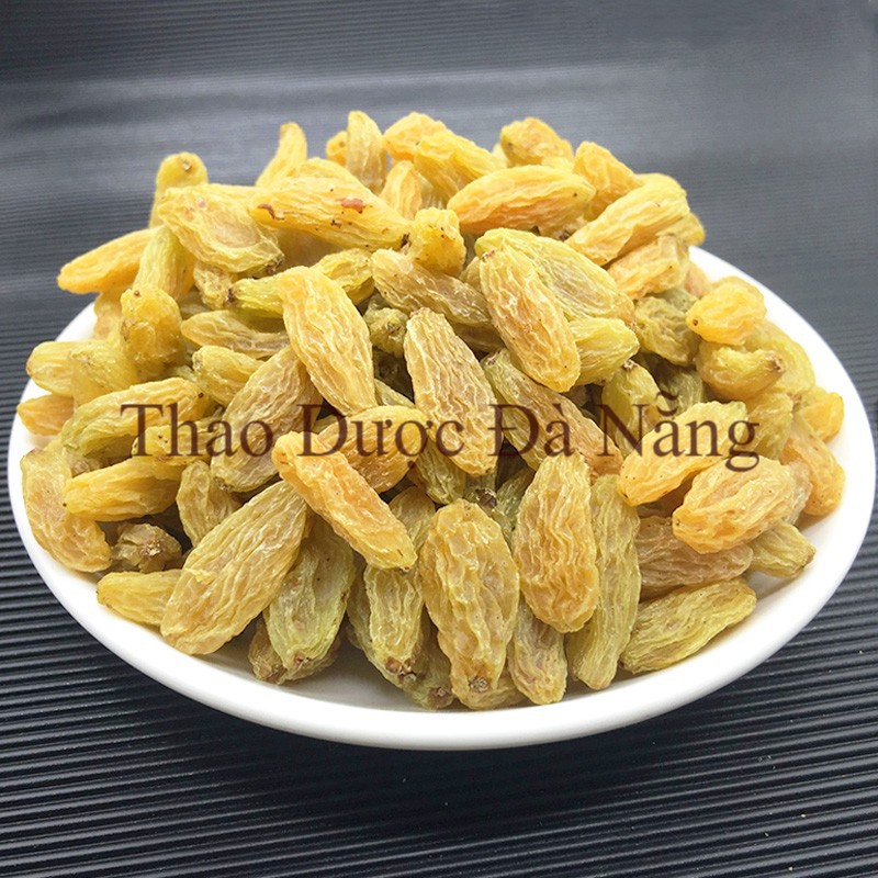Nho Khô vàng Ấn Độ loại ngon 100 gram.