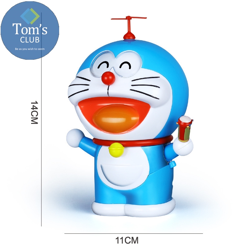 Anime Doraemon Figures Robot Face/Eyes Changeable Action Figure Collection Toys for Kids