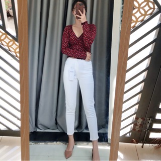 Quần jean trắng ASOS
