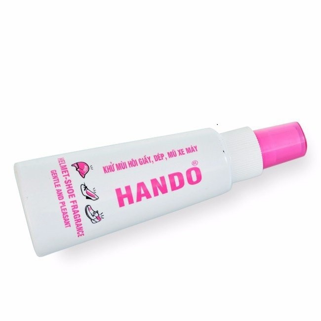 Chai xịt khử mùi hôi giày mũ bảo hiểm hando 120ml