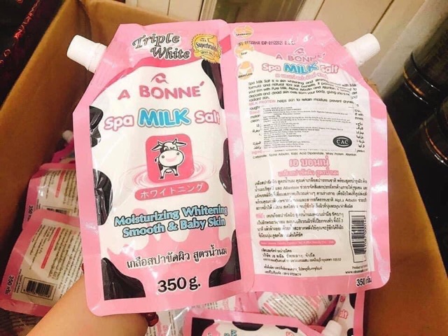 MUỐI BÒ SỮA ABONNE- SPA MILK SALT | BigBuy360 - bigbuy360.vn