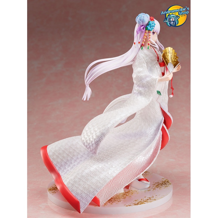 [Đặt trước] [Furyu] [Tổng 4840k] Mô hình nhân vật F:Nex Emilia (Shiromuku Ver.) 1/7 Scale Figure