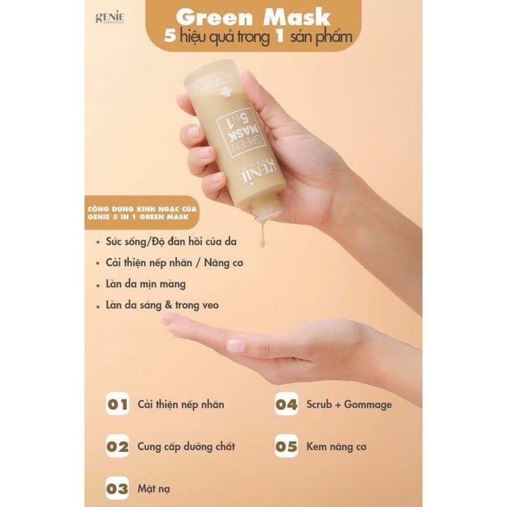 TẨY TẾ BÀO CHẾT GREEN MASK [ 5 IN 1 ] 100ML