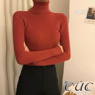 Áo Len Tăm Cổ Lọ Cao