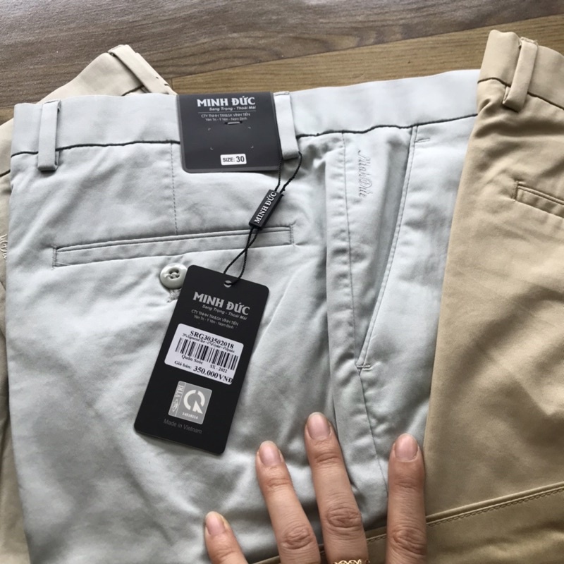 Quần Short Nam vải Regenerated nhẹ mát co giãn phom regular fit dáng vừa ống 23cm