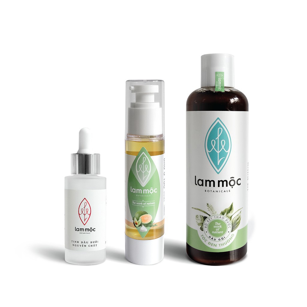 Bộ sản phẩm tóc mềm mượt 250ml+50ml+30ml