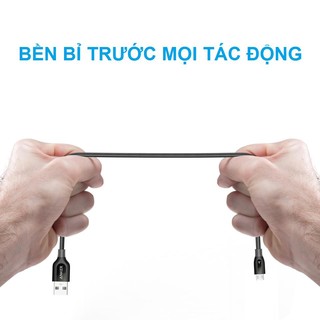 Cáp sạc ANKER Powerline Micro-USB Plus 0.9m A8142HB1 (Vàng)