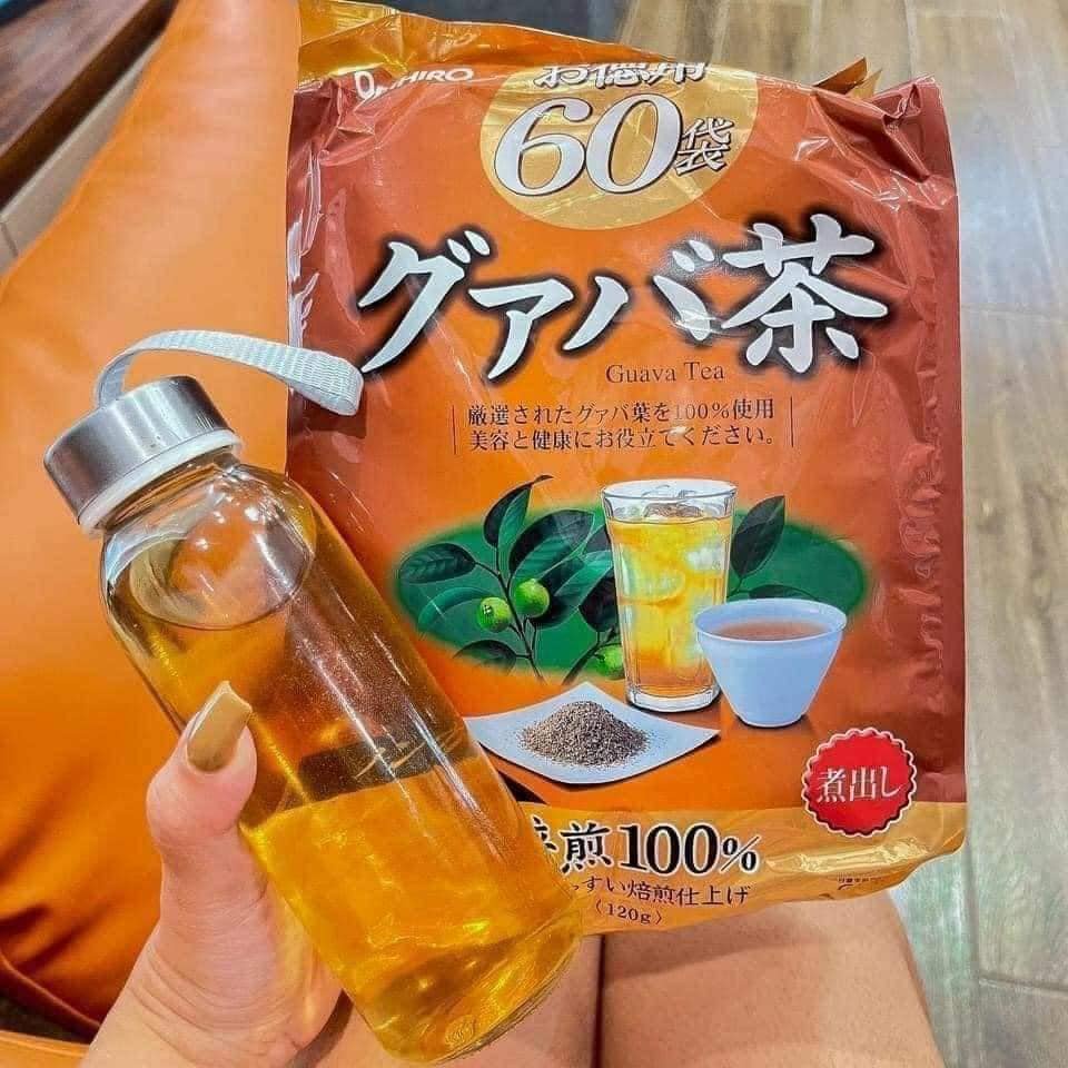 Trà ổi Orihiro Nhật Bản 60 gói – giảm cân, thanh lọc cơ thể Chính Hãng