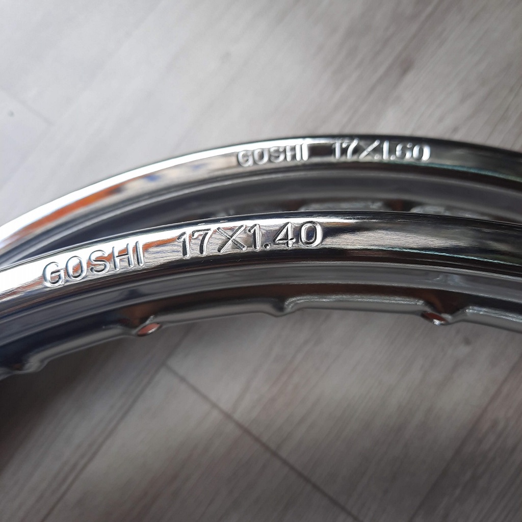 Cặp niềng hãng Honda hiệu Goshi bản 1.4 và 1.6 dành cho Wave- Future