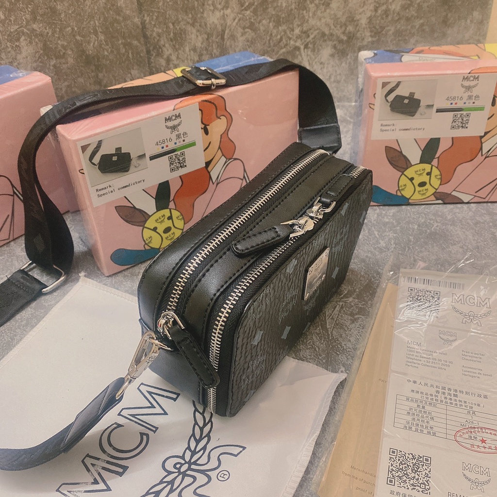 Túi đeo ché ☀ MCM 2 khóa fullbox [ Dota ]