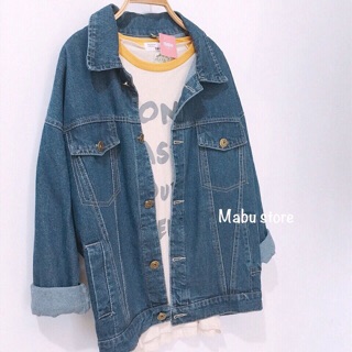Áo bò khoác denim