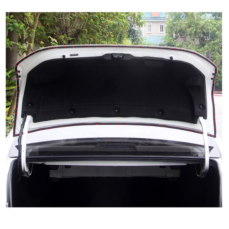 Gioăng D chống ồn 14*12mm,chống bụi dán mép cửa ô tô