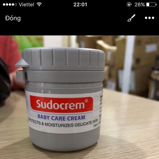 Kem chống hăm tã trẻ em sudocrem (60g)