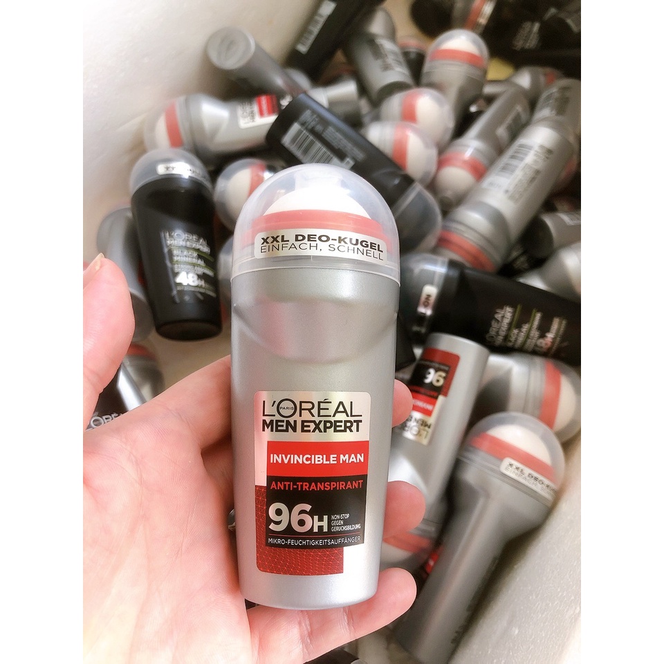 Lăn khử mùi nam Loreal Men Carbon Đức chống ố vàng đến 96h, lăn nách nam - Shop Viloet