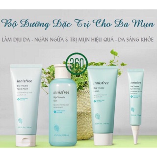 BỘ DƯỠNG DÀNH CHO DA MỤN BIJA INNISFREE 2019
