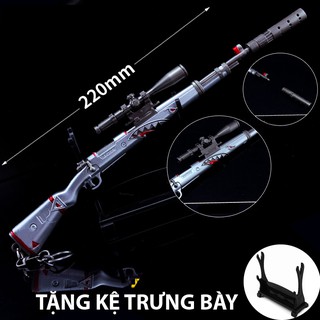 Mô hình Trưng bày Trang Trí - PUBG K98 SHARK BITE 22cm