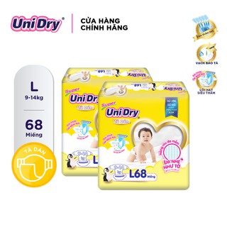 Combo 2 tã dán unidry l68