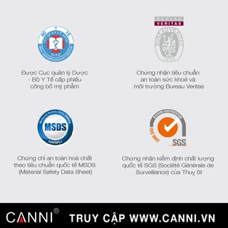 CANNI Top Phủ Bóng 18ml | 100% Vegan | 0% TPO & HEMA