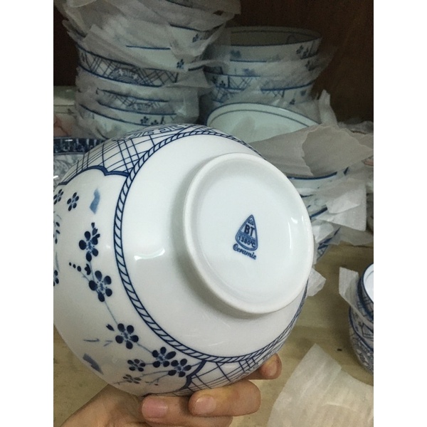 Tô-Bát- Đĩa   bộ bát t tràng -Gốm sứ cao cấp