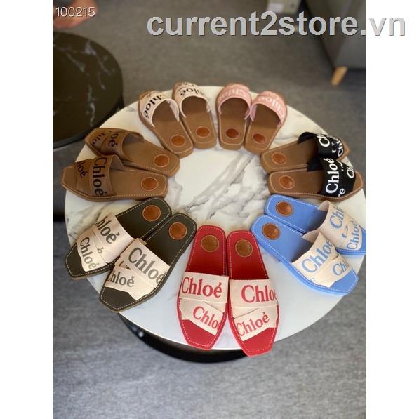 ○❀Giày Sandal Đế Bằng Mũi Vuông Size Lớn Thời Trang Xuân Hè 2022