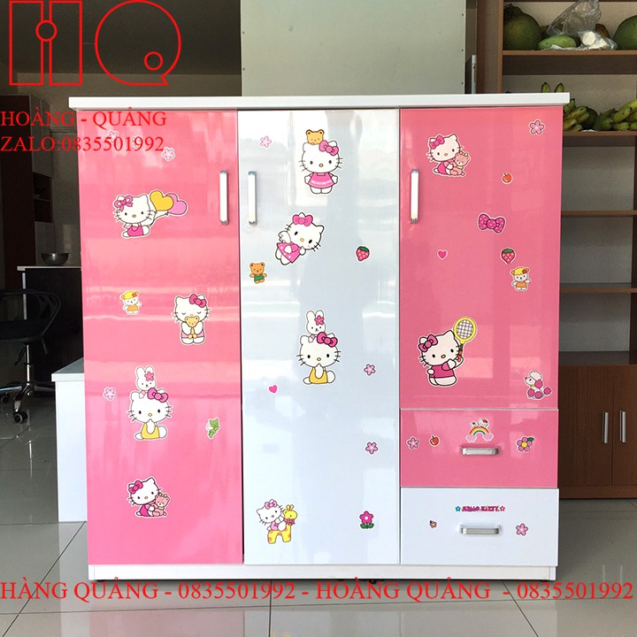 tủ_quần_áo_cho_bé_gái_nhựa_đài_loan_cao_cấp | BigBuy360 - bigbuy360.vn