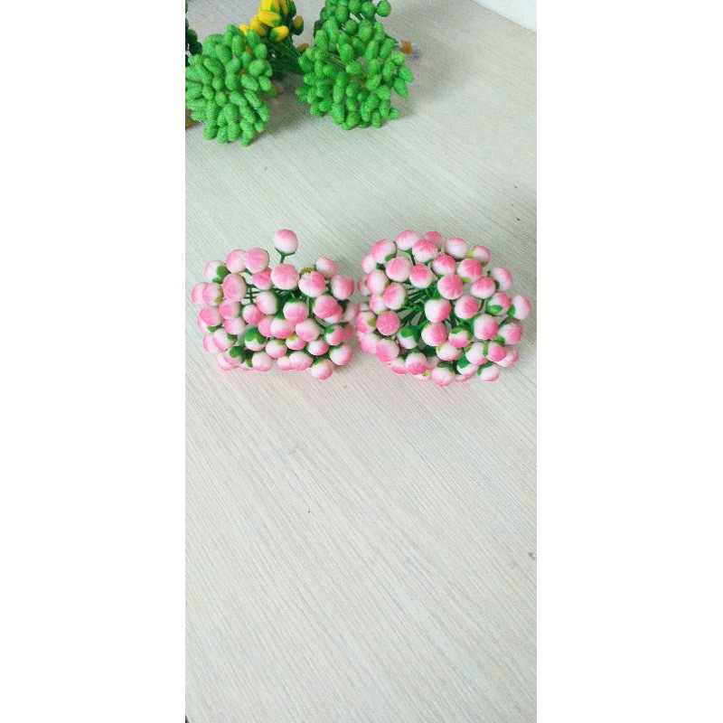 1 bó nụ mai , nụ đào