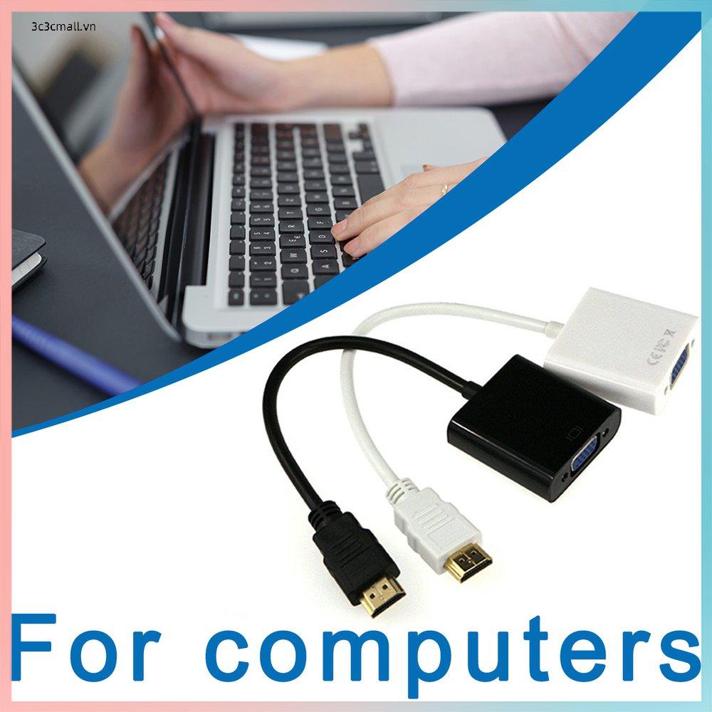 ⚡chất lượng cao⚡HDMI-Compatible To VGA Without Audio Patch Cord With Chip Conversion | WebRaoVat - webraovat.net.vn