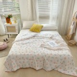 Chăn thun lanh 4 chiều, phong cách hàn quốc-mâu mới