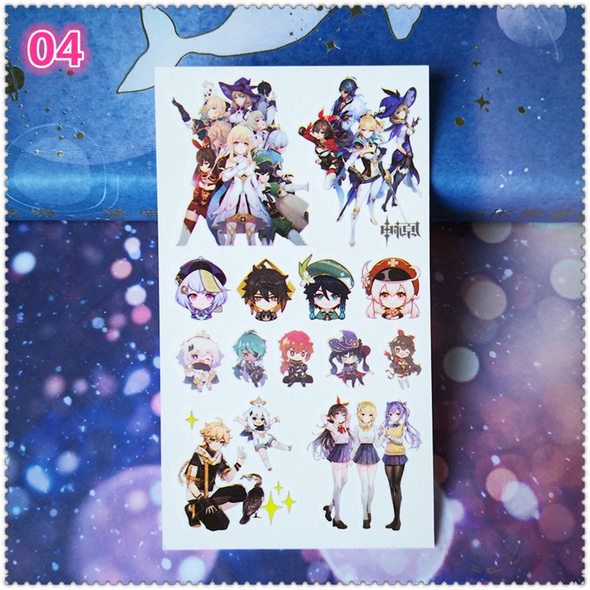 Hình xăm dán tạm thời kháng nước trang trí làm đẹp cơ thể gợi cảm