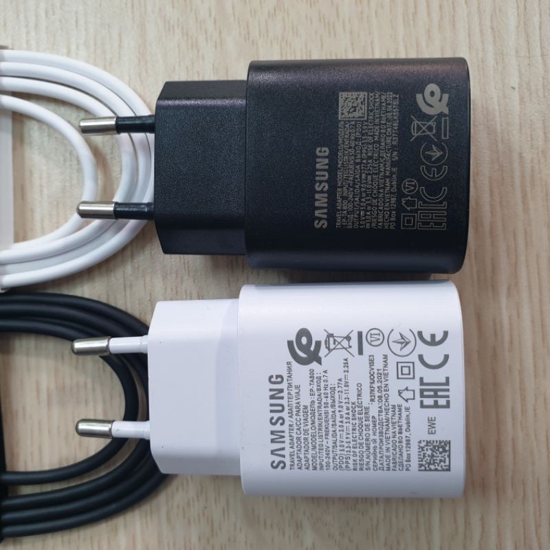 Bộ Sạc nhanh 25W Zin, lõi chuẩn sam sung S21,S21+,S20,S20+,S10,S10+,Note10,Note10+,A70,A80,A90,A71...