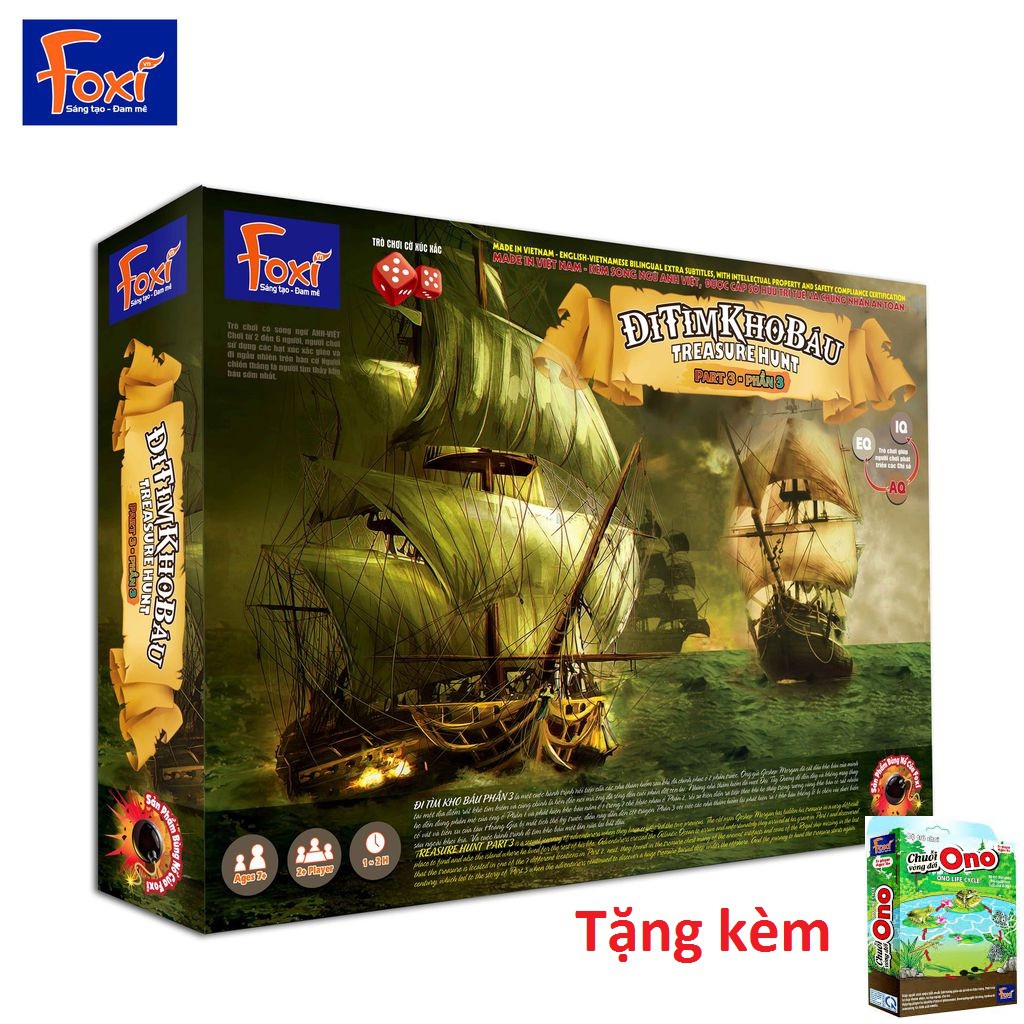 Trò chơi ĐI TÌM KHO BÁU Part - 3, Tặng kèm bộ UNO vòng đời