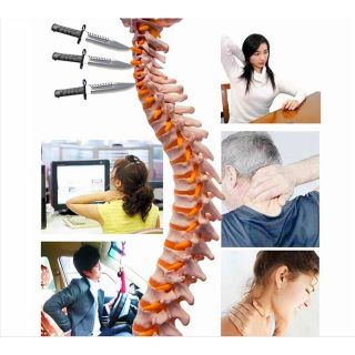 Đai đeo cổ châm cứu sinh nhiệt từ tính