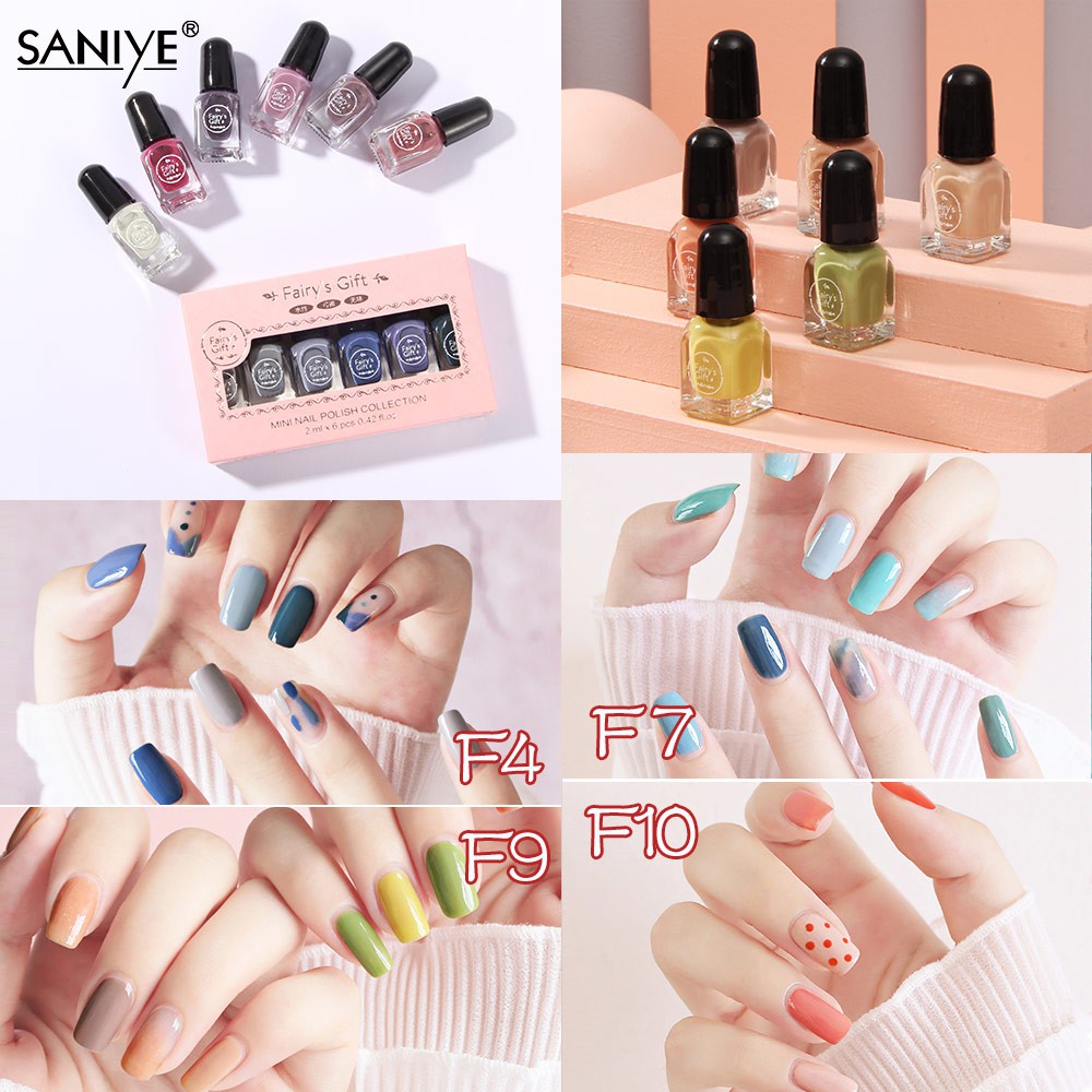Bộ Lọ Sơn Móng Tay Bền Màu Thời Trang N100