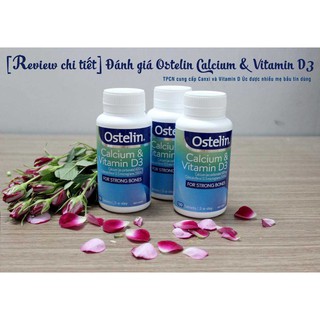 Hộp đựng Ostelin Calcium & Vitamin D3