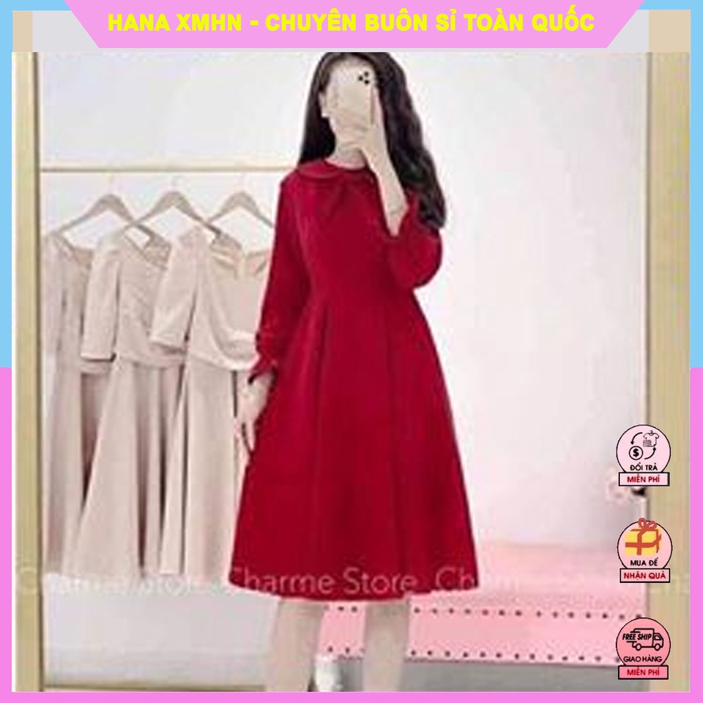 VÁY/ĐẦM NỮ KÈM NƠ CỔ ĐI LÀM CỰC ĐIỆU