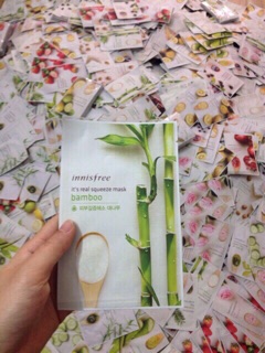 Mặt Nạ Giấy Innisfree Its real squeeze mask