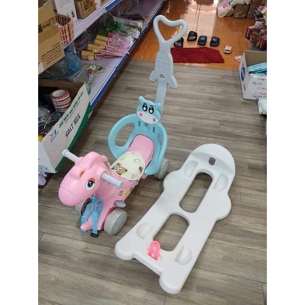 NGỰA BẬP BÊNH 3in1 cho bé