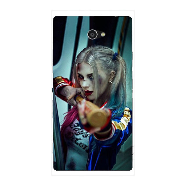 Ốp Lưng Silicone Tpu Mềm Hình Siêu Anh Hùng Marvel Cho Sony Xperia M2 D2303 S50H D2305 D2306