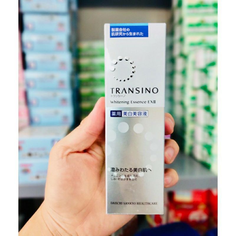 Kem dưỡng trắng da Transino ban đêm 35g, Tinh chất Transino 30g