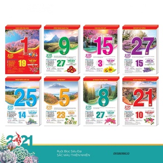 Lịch 2022 Bloc Siêu Đại 20x30Cm - BOOK