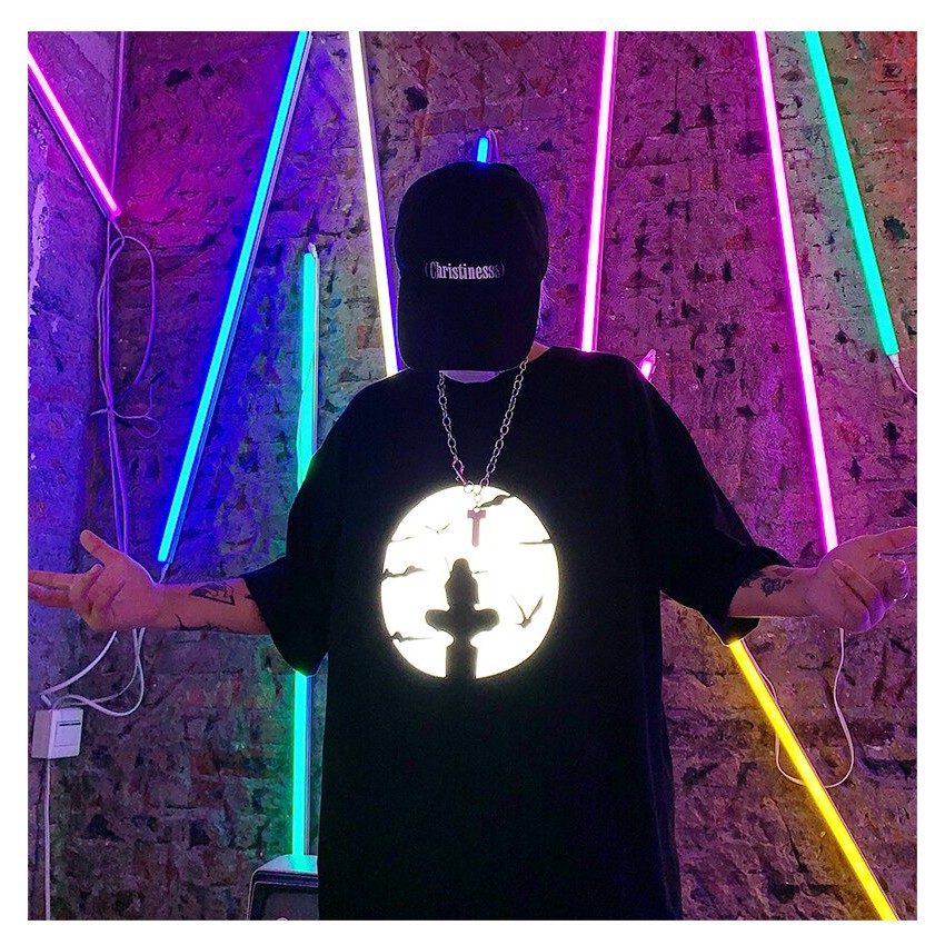 Áo thun Phản Quang Tay Lỡ Nam Nữ Kakashi 1