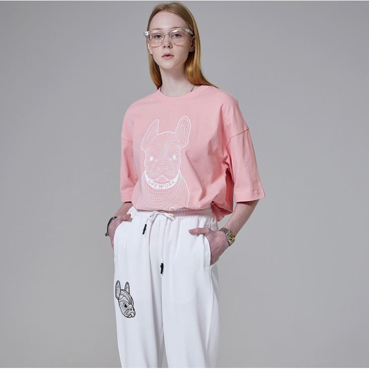 Áo thun - LifeWork - Life Work Big Logo Basic T-shirt