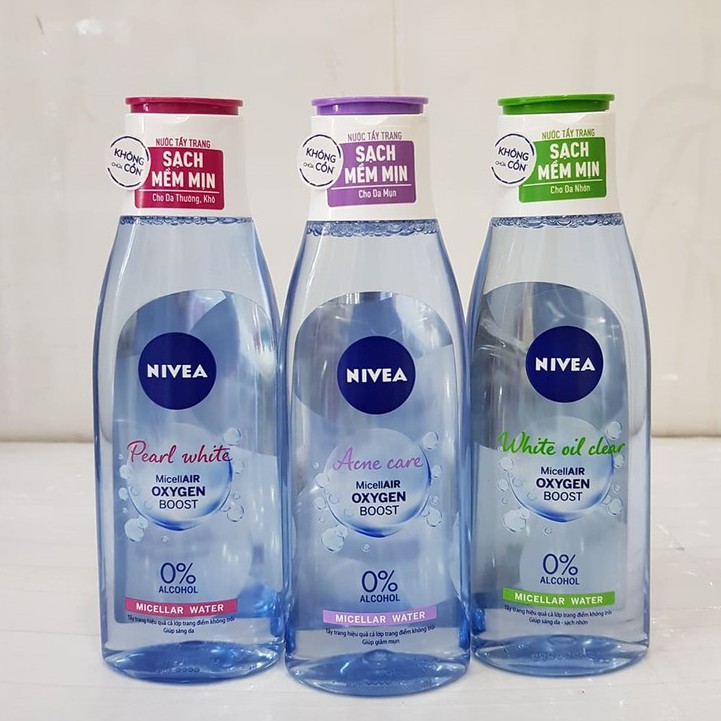 NƯỚC TẨY TRANG NIVEA KHÔNG CHỨA CỒN 200ml