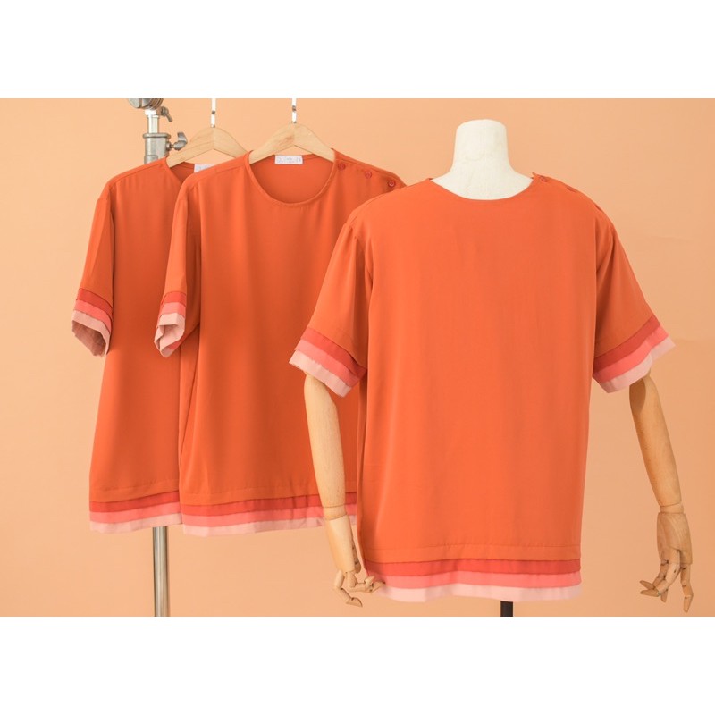 Áo thun lụa - Layer silk tee