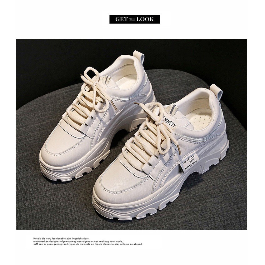 Giày Sneaker Nữ Độn Đế Đẹp mẫu mới năm 2021 | BigBuy360 - bigbuy360.vn