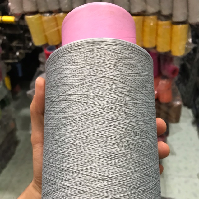 Tơ vắt sổ màu xám 150D - mã 94