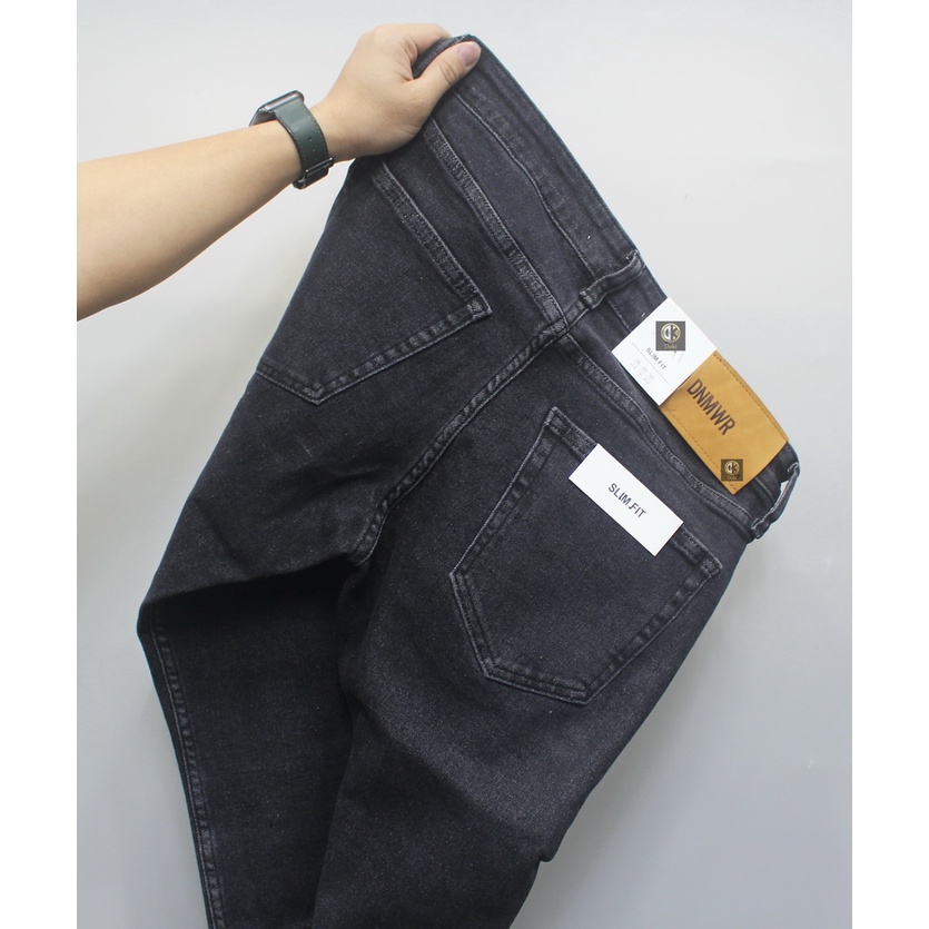 [Xả hàng lẻ size - Giá sốc] Quần Jean Nam Cao Cấp Màu Xám đen ZA-03 Quần Bò Nam Chất Vải Co Giãn Thoải Mái - DOKI